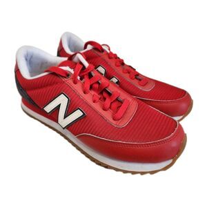 New Balance 501 Shoes Men's 8.5 Red Sneakers Classic‎ Casual Athletic MZ501AAJ